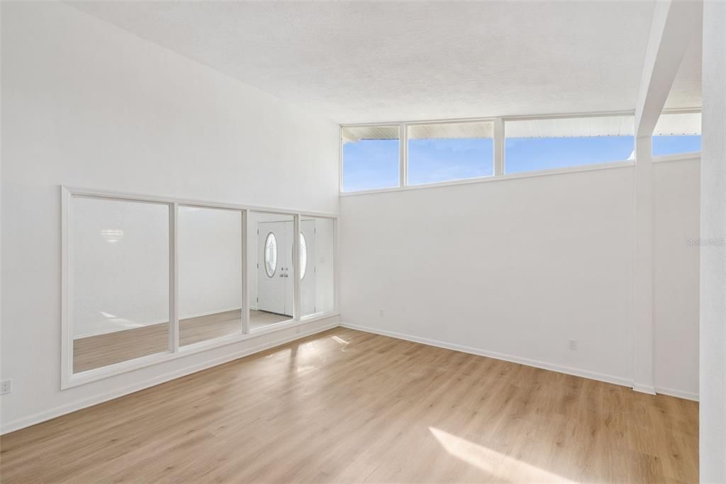Empty room, Interior, Wood Texture Flooring