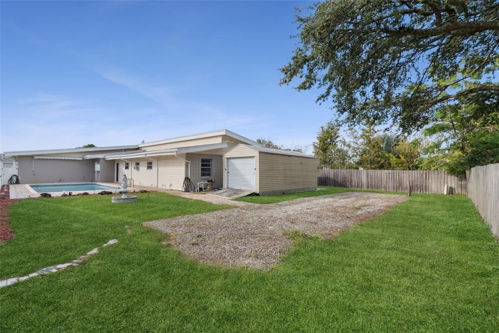 Backyard, Exterior, Pool