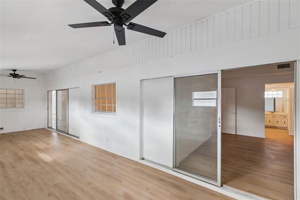 Empty room, Interior, Wood Texture Flooring