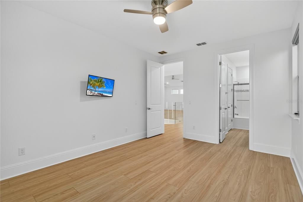 Empty room, Interior, Wood Texture Flooring