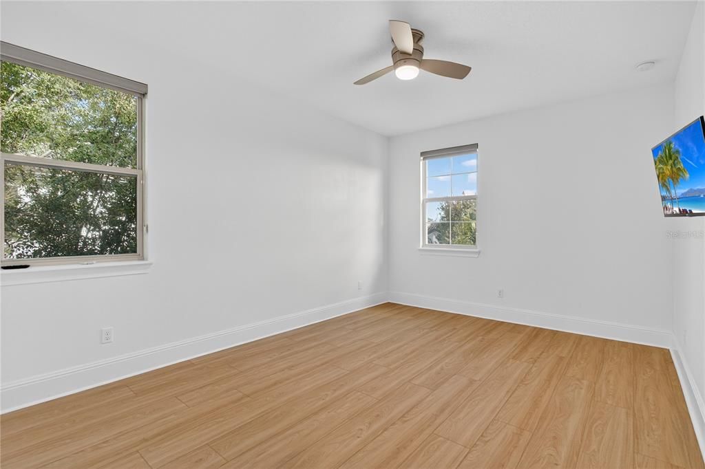 Empty room, Interior, Wood Texture Flooring