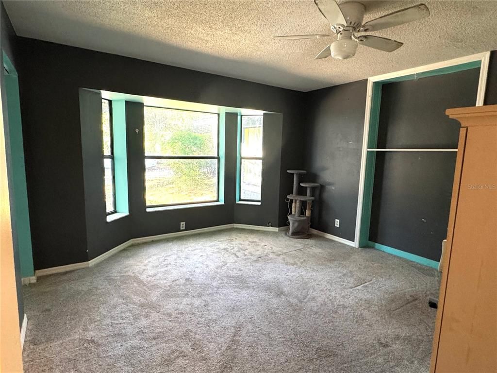 Empty room, Fireplace, Interior