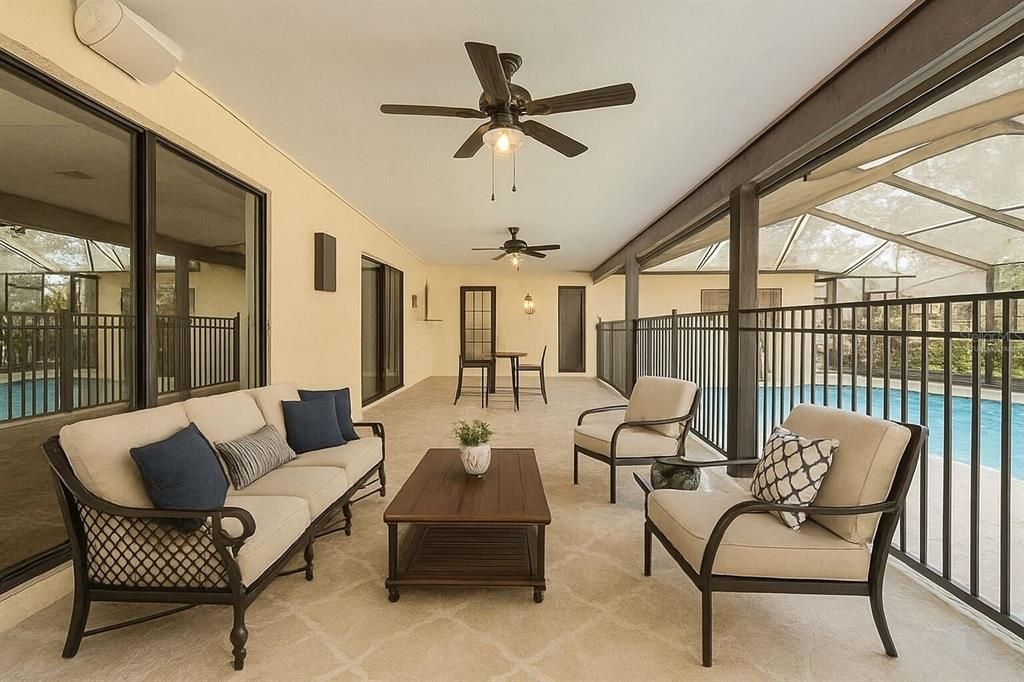 Glass Ceilings, Interior, Living room, Pool, Sun Room