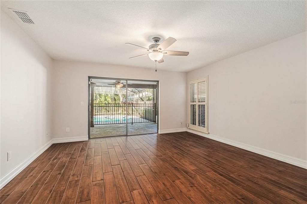 Empty room, Interior, Wood Texture Flooring