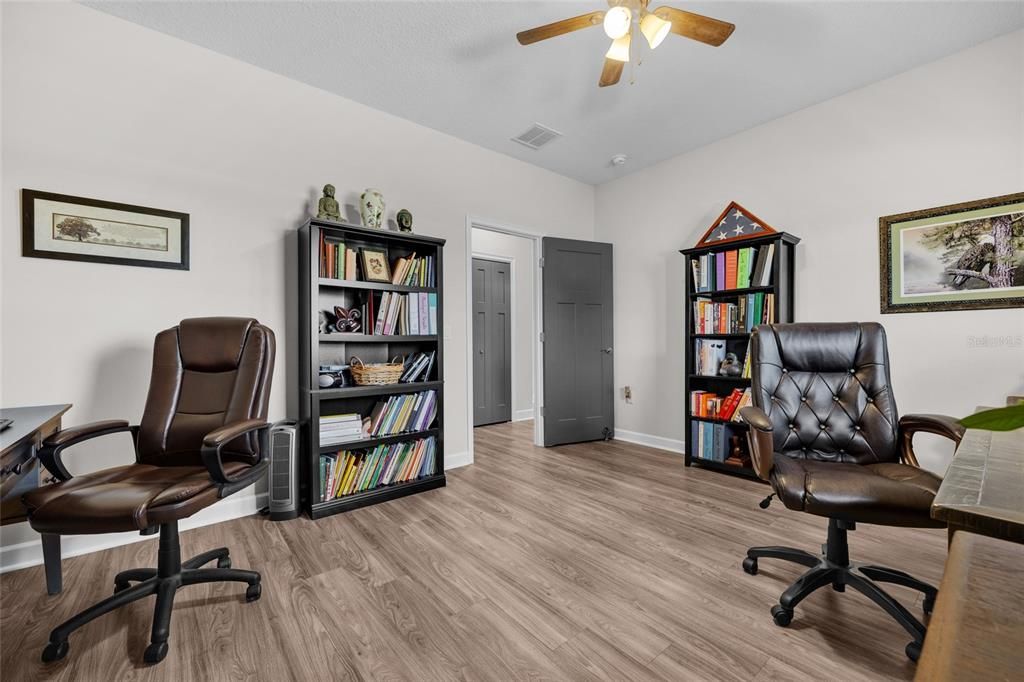 Home Office, Interior, Wood Texture Flooring