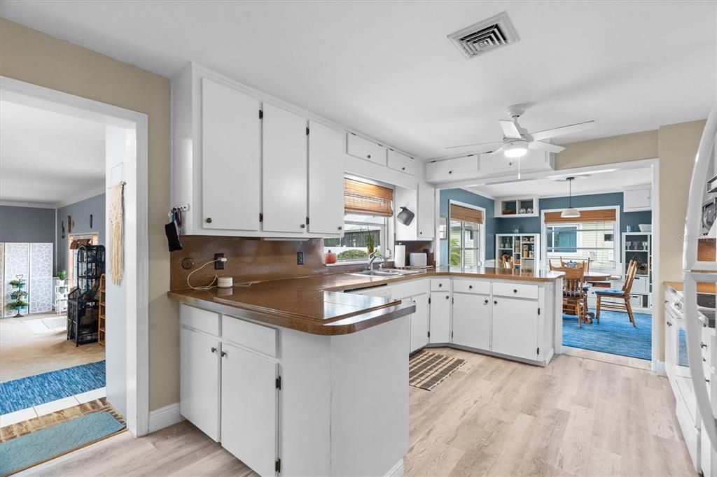 Dining room, Interior, Kitchen, Wood Texture Flooring