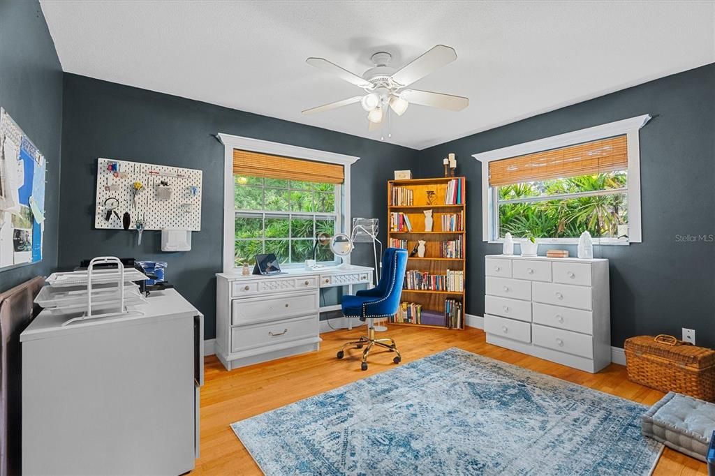 Home Office, Interior, Wood Texture Flooring