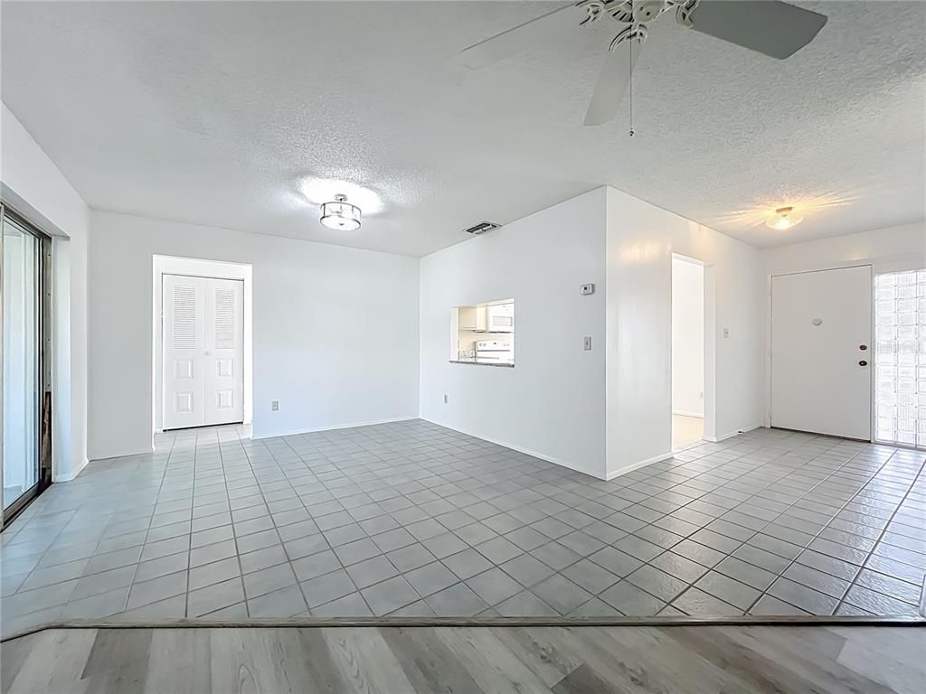 Empty room, Interior, Wood Texture Flooring