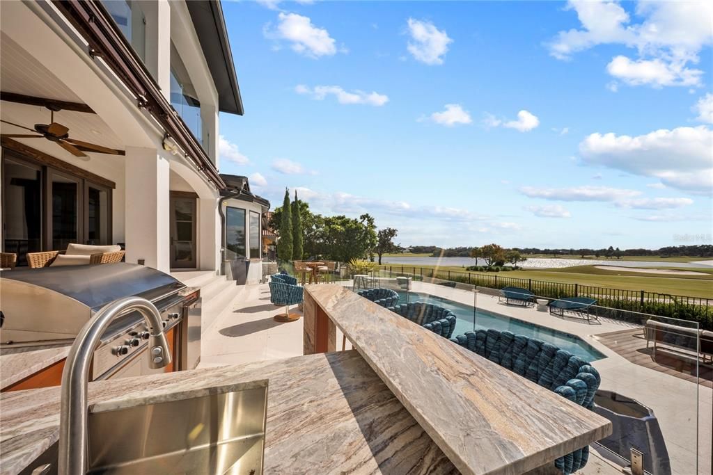 Exterior, Outdoor Kitchen, Pool, Water