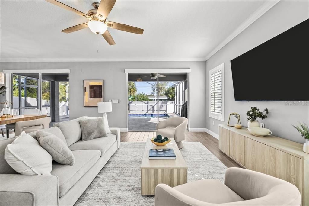 Dining room, Interior, Living room, Wood Texture Flooring