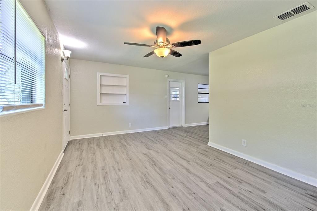 Empty room, Interior, Wood Texture Flooring