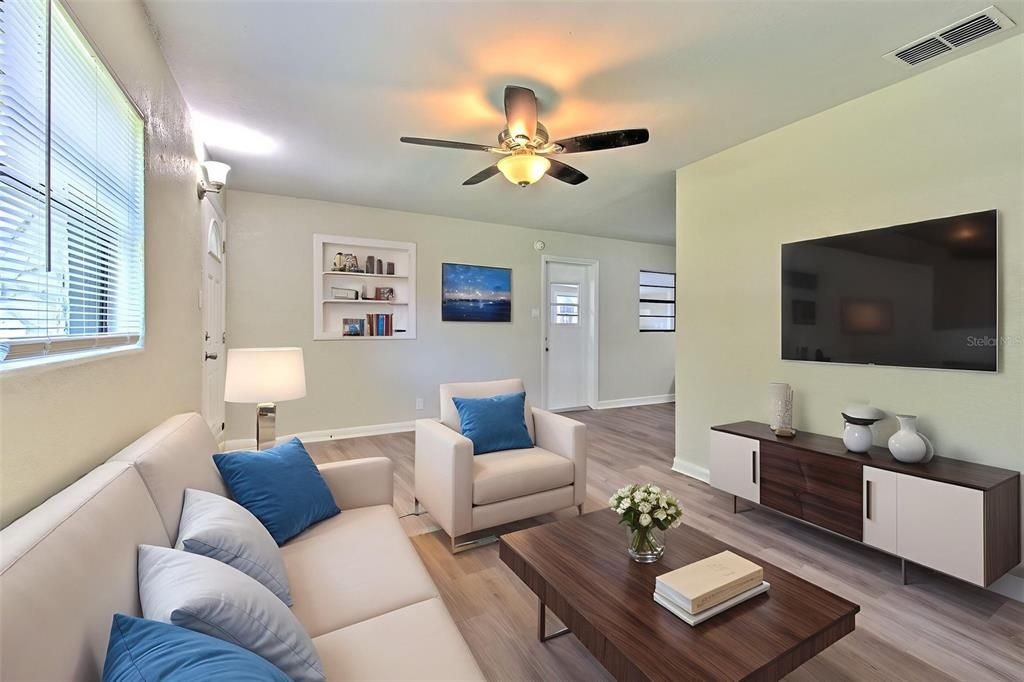 Interior, Living room, Wood Texture Flooring