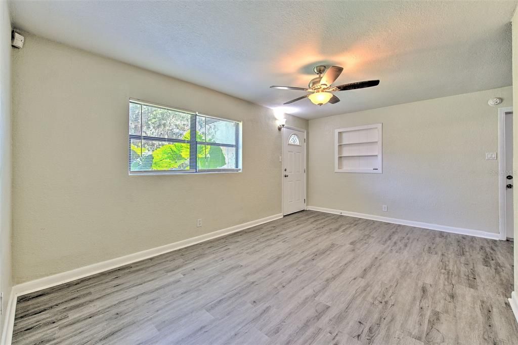 Empty room, Interior, Wood Texture Flooring