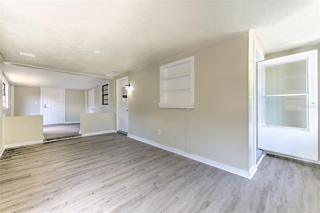 Empty room, Interior, Wood Texture Flooring