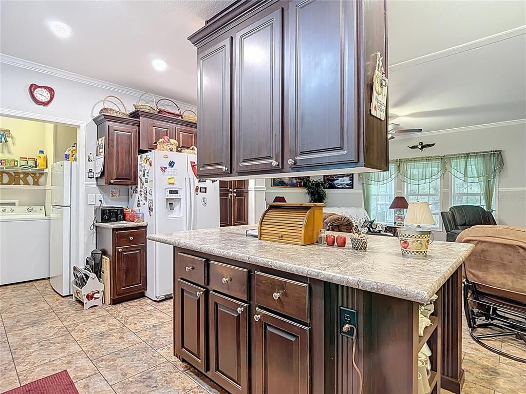 Interior, Kitchen, Recessed Lighting, Washer