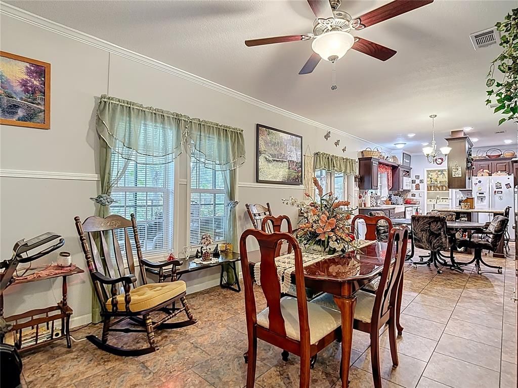 Dining room, Interior, Kitchen