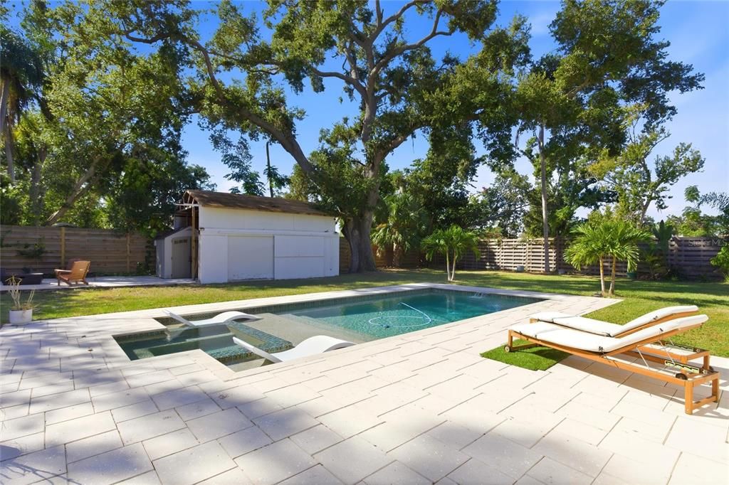 Detached Garage, Exterior, Pool