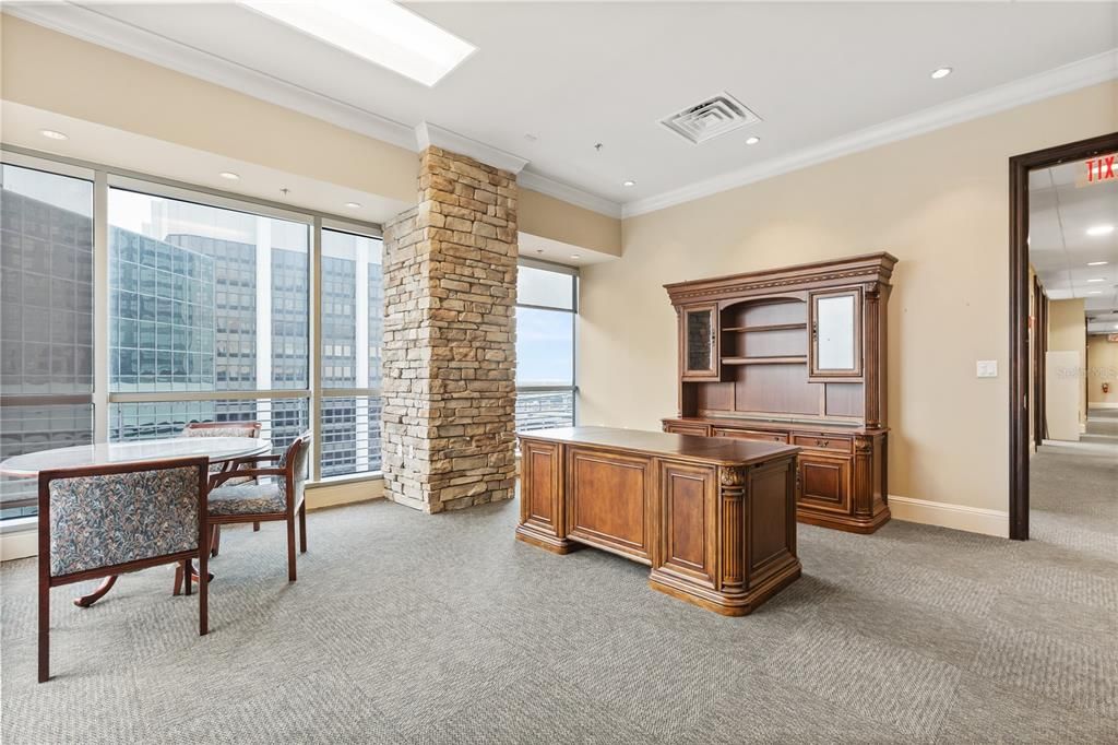 Dining room, Interior, Recessed Lighting