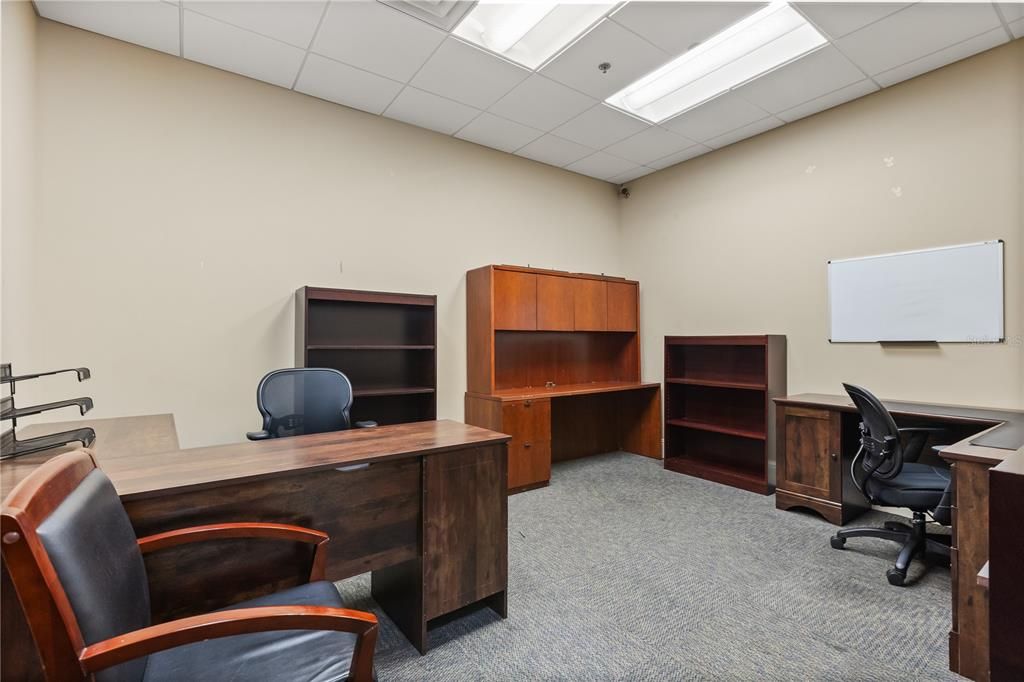 Home Office, Interior, Recessed Lighting