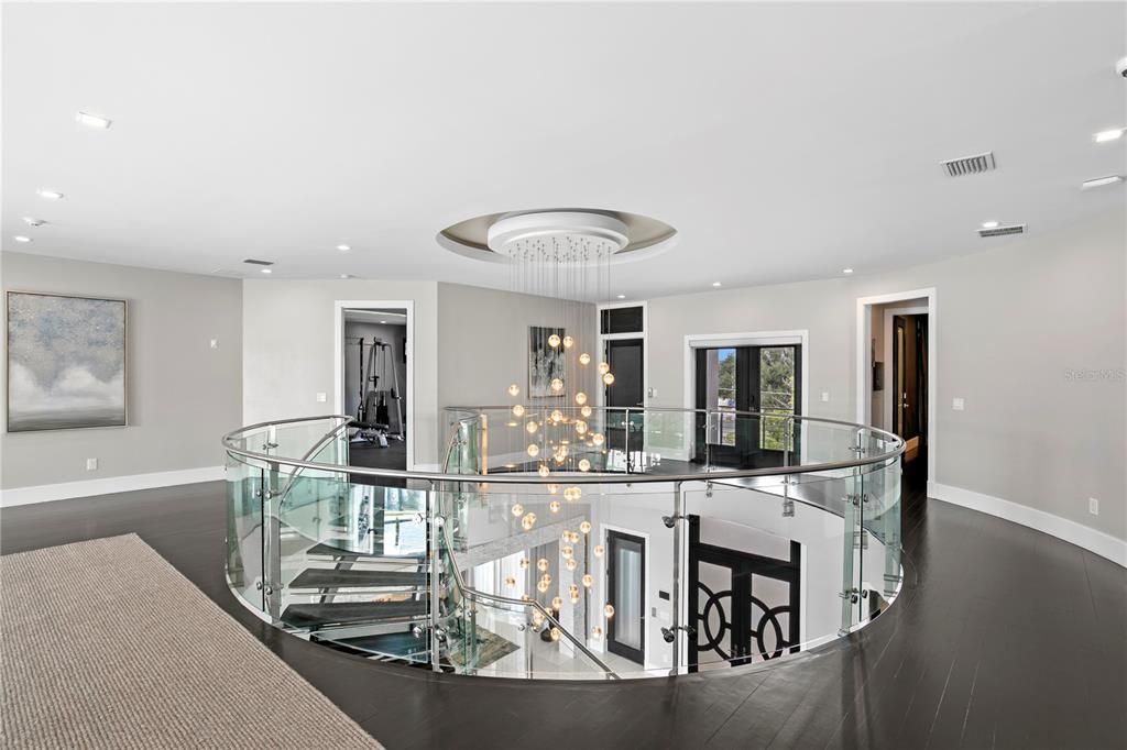 Chandelier, Interior, Pendant Lights, Recessed Lighting, Wood Texture Flooring