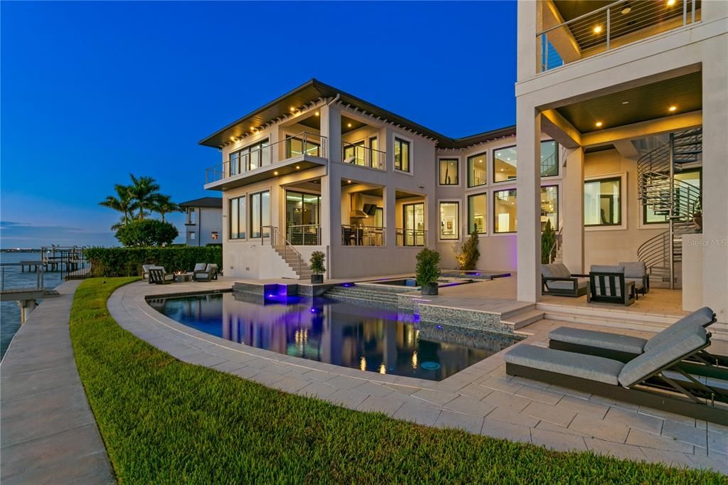 Backyard, Exterior, Pool, Water