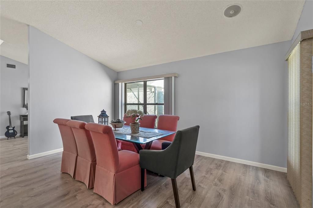 Dining room, Interior, Wood Texture Flooring