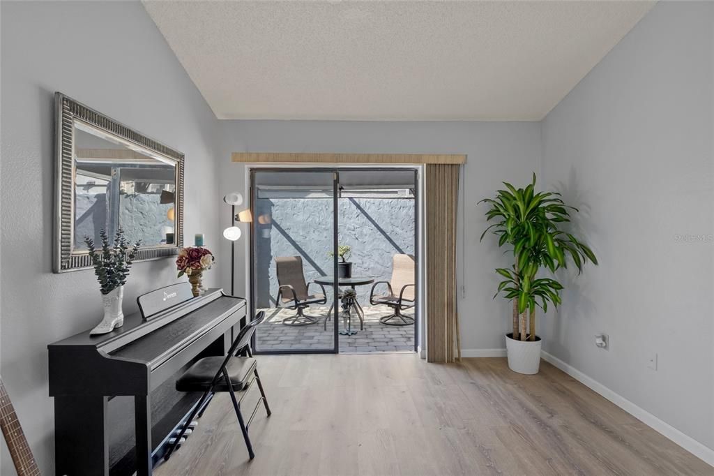 Interior, Piano, Wood Texture Flooring