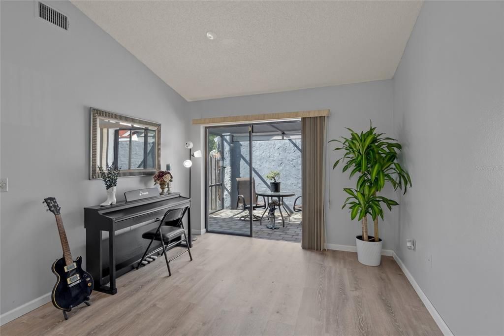 Interior, Piano, Wood Texture Flooring