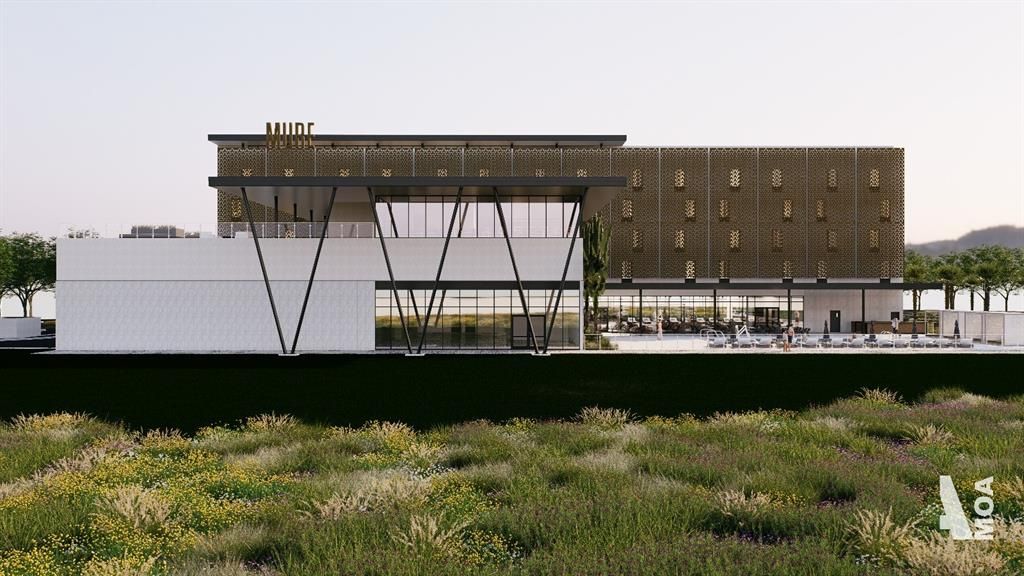 Exterior, Facade, Modern