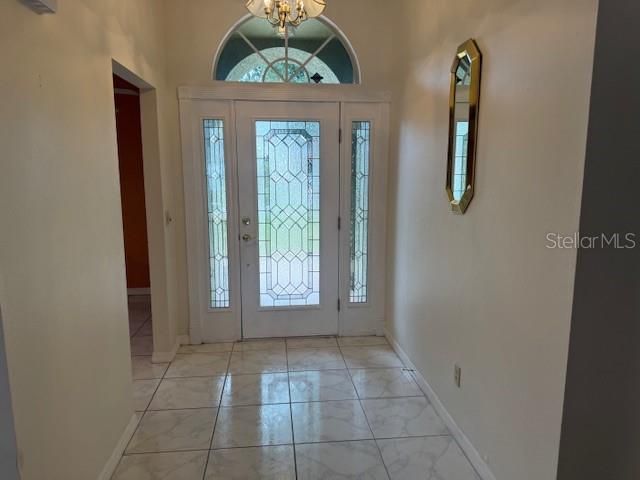 Chandelier, Interior, Marble
