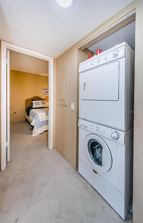 Bedroom, Interior, Utility Closets, Washer