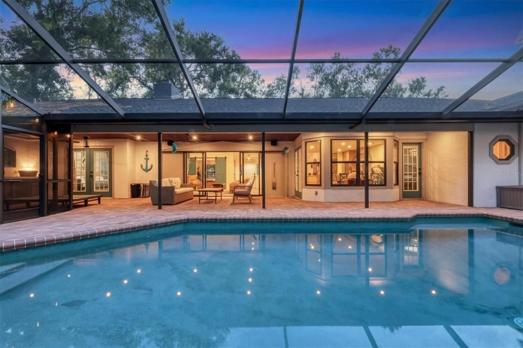 Glass Ceilings, Interior, Pool, Sun Room