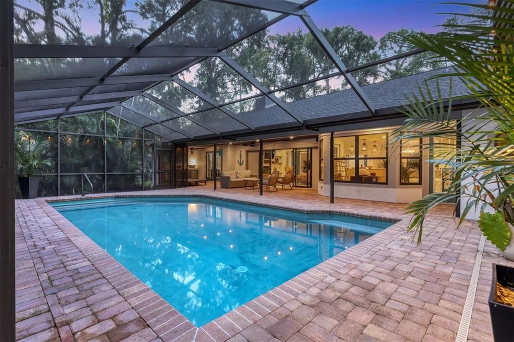 Glass Ceilings, Interior, Pool, Sun Room