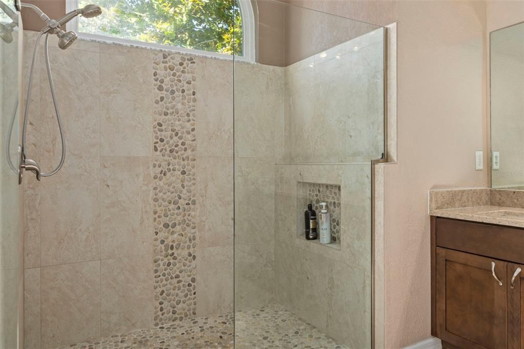 Bathroom, Glass Shower, Interior