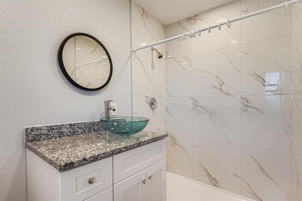 Bathroom, Interior, Marble Walls