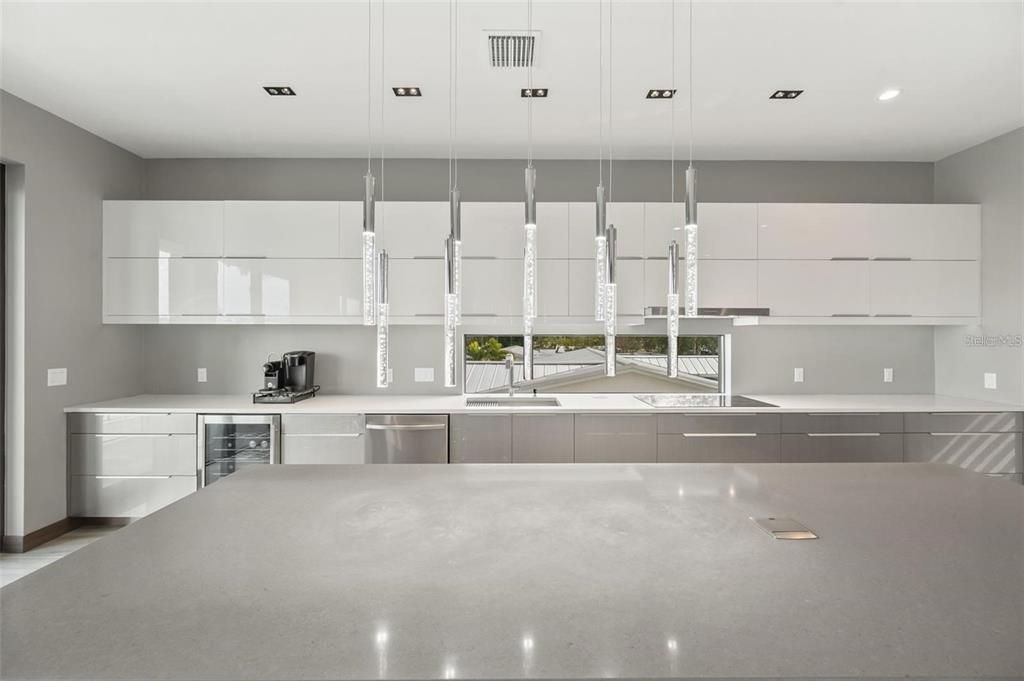 Interior, Kitchen, Pendant Lights, Recessed Lighting