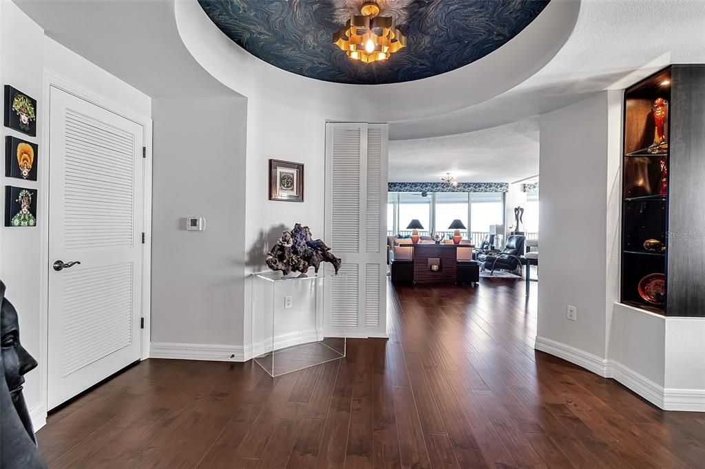 Chandelier, Interior, Living room, Wood Texture Flooring