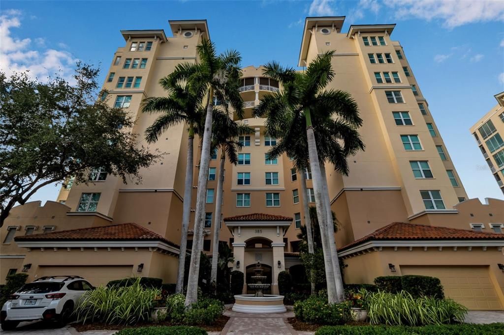 Attached, Exterior, Facade, Condo Building