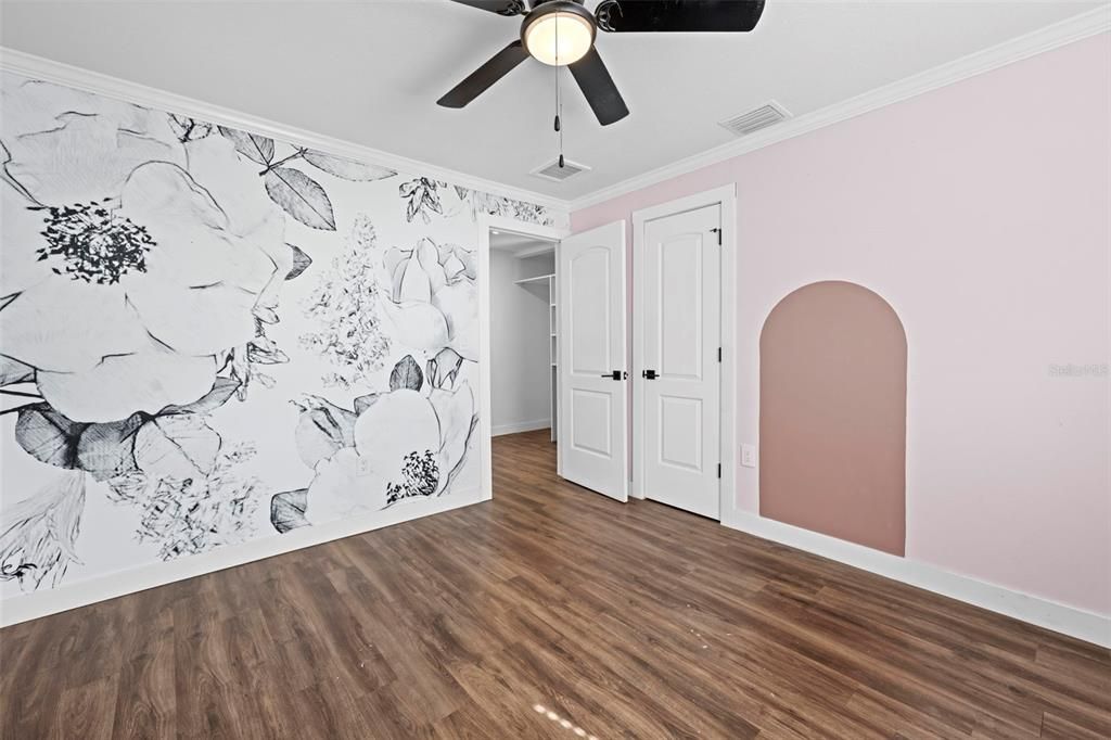 Empty room, Interior, Wood Texture Flooring