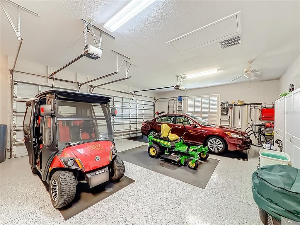 Fitness Equipment, Garage, Interior, Recessed Lighting