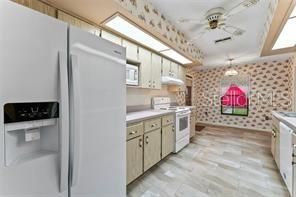 Interior, Kitchen, Pendant Lights, Stainless Steel Appliances, Wood Texture Flooring