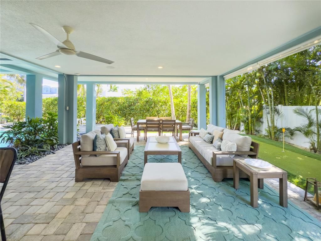 Dining room, Interior, Living room, Recessed Lighting, Sun Room