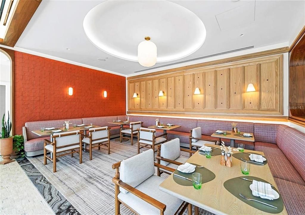 Dining room, Interior