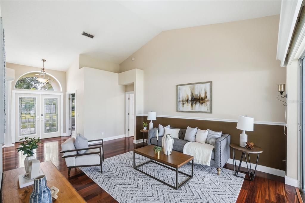 Interior, Living room, Wood Texture Flooring