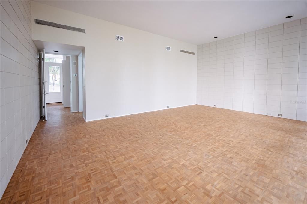 Empty room, Interior, Wood Texture Flooring