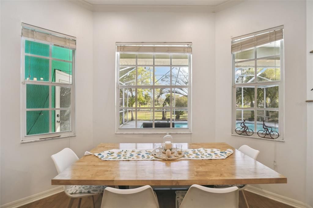 Dining room, Interior, Wood Texture Flooring