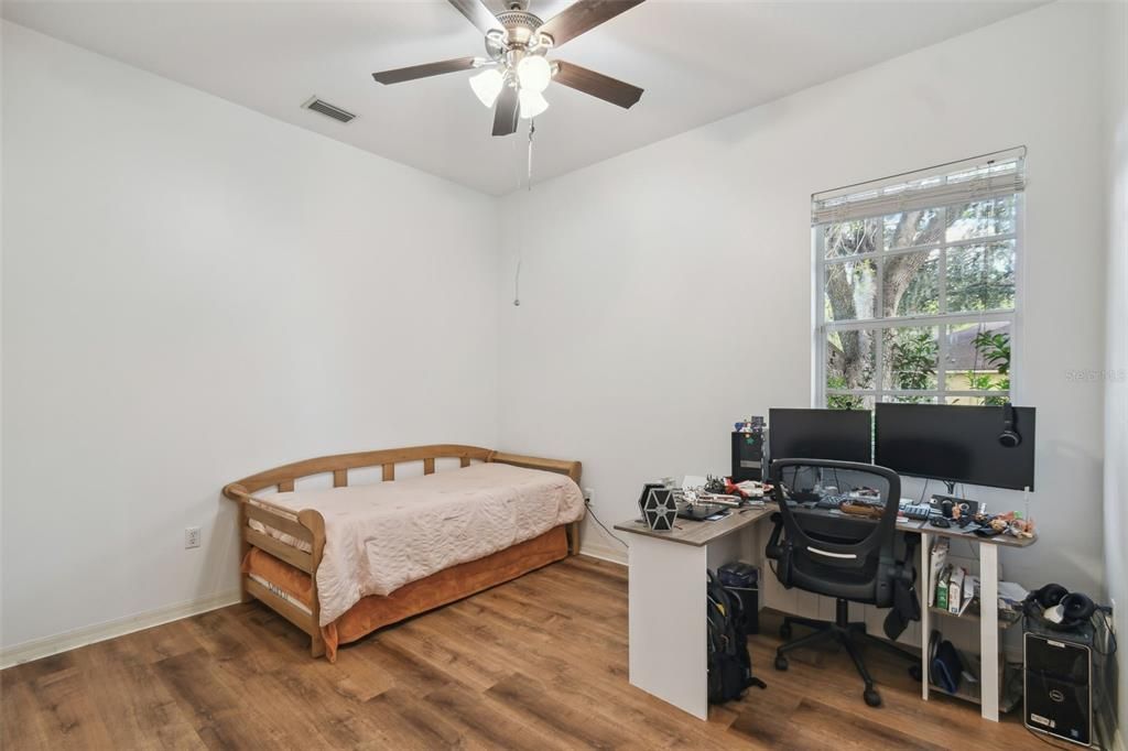 Bedroom, Home Office, Interior, Wood Texture Flooring