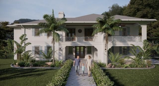 Backyard, Exterior, Facade, Modern