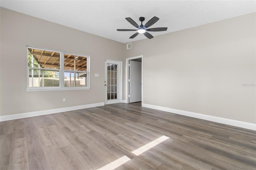 Empty room, Interior, Wood Texture Flooring