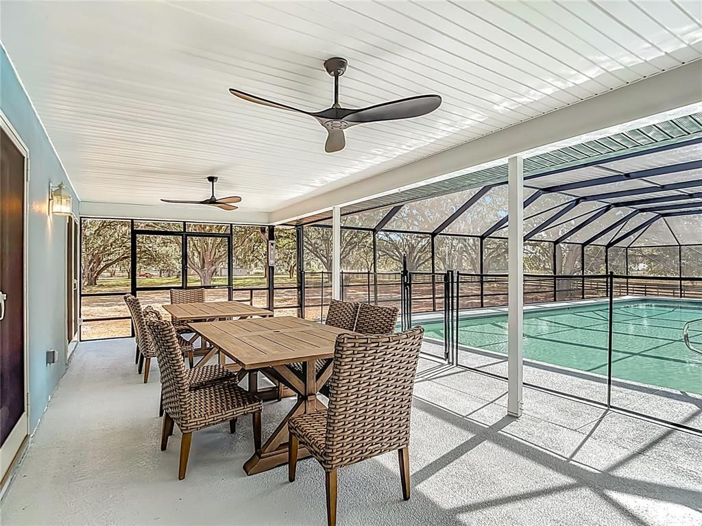 Dining room, Glass Ceilings, Interior, Pool, Sun Room